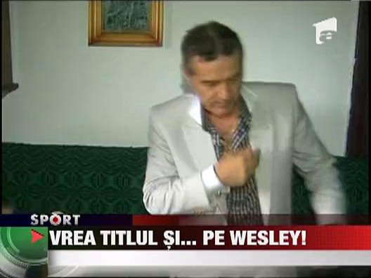 Becali s-a rugat pentru ca Steaua sa ia titlul