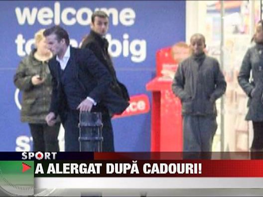 Beckham i-a speriat pe londonezi in Ajun de Craciun