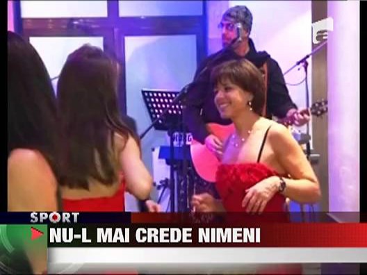 Nici sotia nu-l crede pe George Copos ca vinde Rapidul!