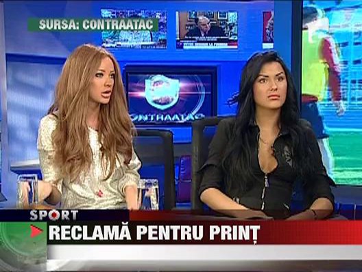 Bianca Dragusanu ii face reclama lui Cristea