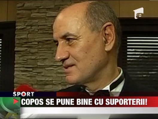 George Copos le-a facut urari suporterilor Rapidisti