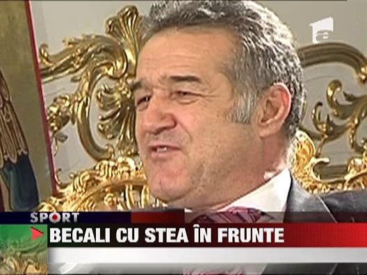 Gigi Becali e cel mai mandru de mama sa!