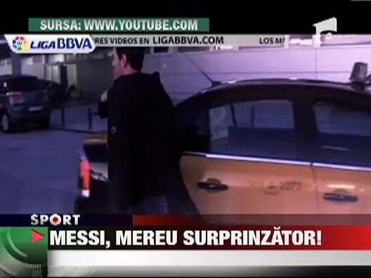 Messi munceste pe rupte la Barcelona