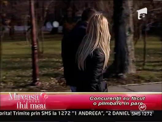 Concurentii au facut o plimbare in parc