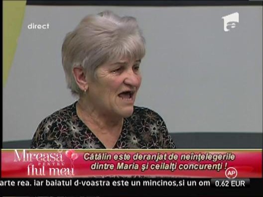 Catalin este deranjat de neintelegerile dintre Maria si ceilalti concurenti