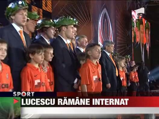 Mircea Lucescu mai sta c&acirc;teva zile in spital