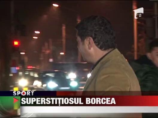 Cristi Borcea este nostalgic si superstitios!