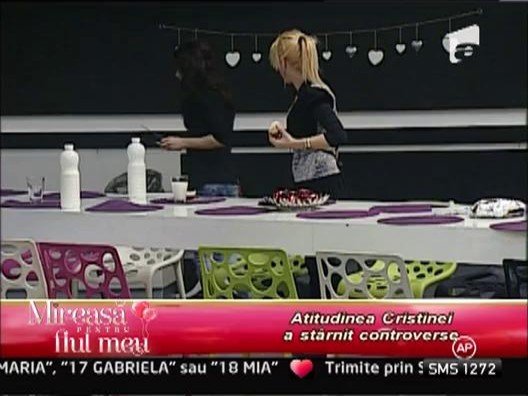 Atitudinea Cristinei a starnit controverse