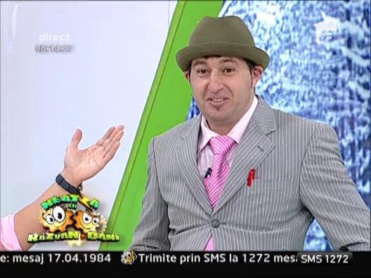 Vestimentatie inedita pentru Johnny Talent