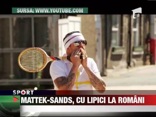 Mattek-Sands, cu lipici la romani