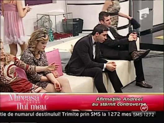 Confruntare intre Andreea si Ionut