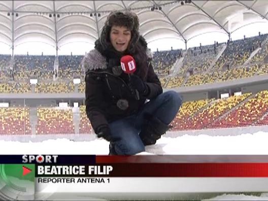 Gazonul de pe National Arena este impecabil