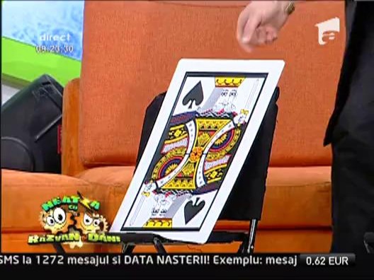 Andrei Teasca schimba cartile de joc cu puterea mintii