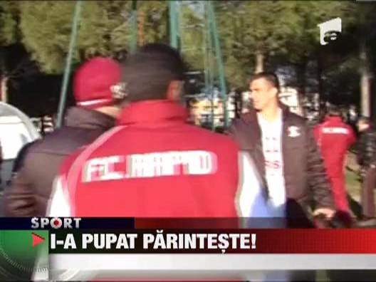 Lucescu junior i-a rasplatit pe pustii Rapidului cu un pupat pe crestet