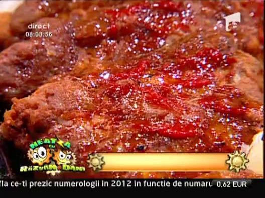 Coaste marinate la cuptor