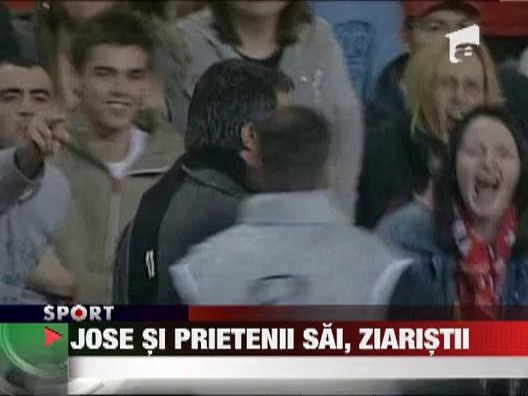 Jose Mourinho a facut din nou spectacol
