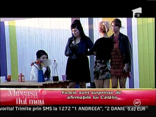 Fetele sunt surprinse de afirmatiile lui Catalin