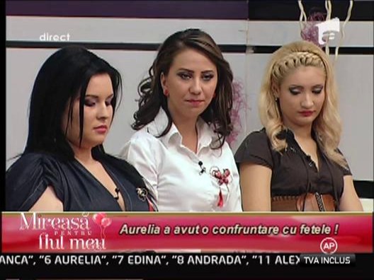 Andreea: "Aurelia mi-a spus ca s-ar casatori doar pentru acte!"
