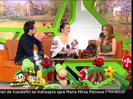 Elena Gheorghe a fost batuta de tatal ei