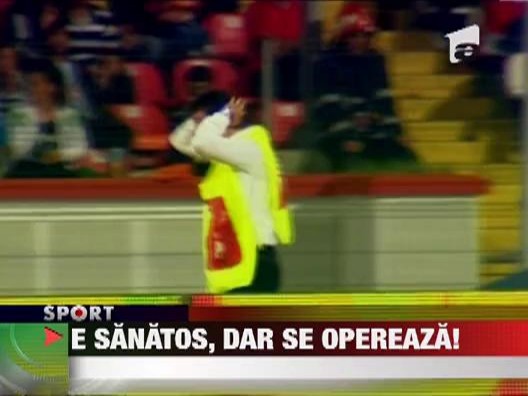 Cristi Borcea este sanatos tun dar se opereaza