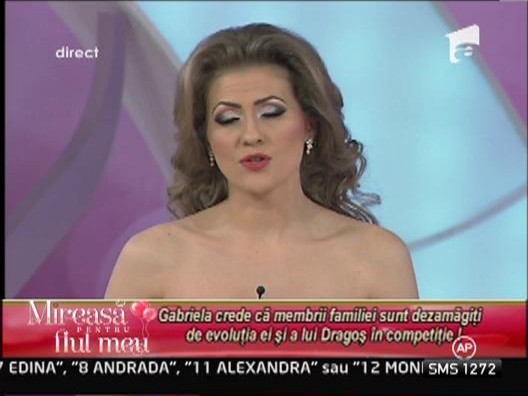 Sotul Grabrielei suna la Mireasa pentru fiul meu