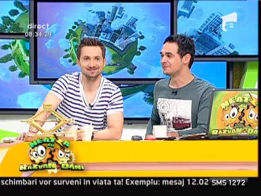 Razvan il ia la misto pe Dani