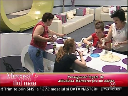 Gabriela a facut un pariu cu Alexandra