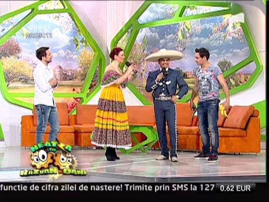 Ana Maria Petre si Fredi Camacho, la Neatza