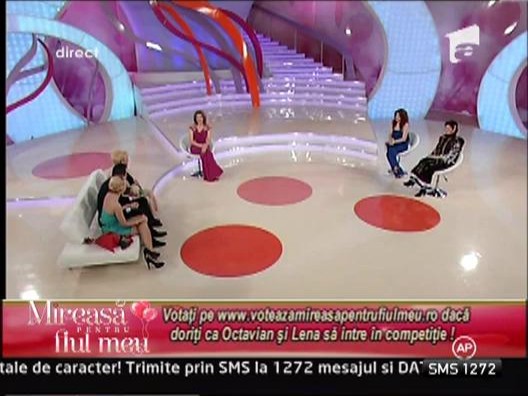 Octavian si mama lui, Lena, ar dori sa intre in competitie pentru Edina