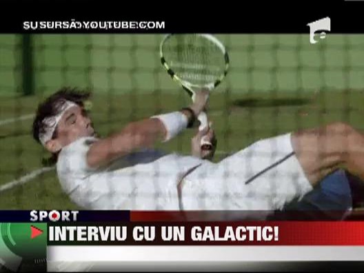 Nadal a fost reporter pentru Ronaldo