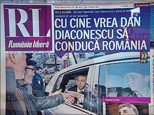 Mircea Badea: &bdquo;Chiar ma intrebam cu cine vrea Dan Diaconescu sa conduca Romania&rdquo;