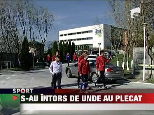 Inca un antrenament anulat pentru stelisti