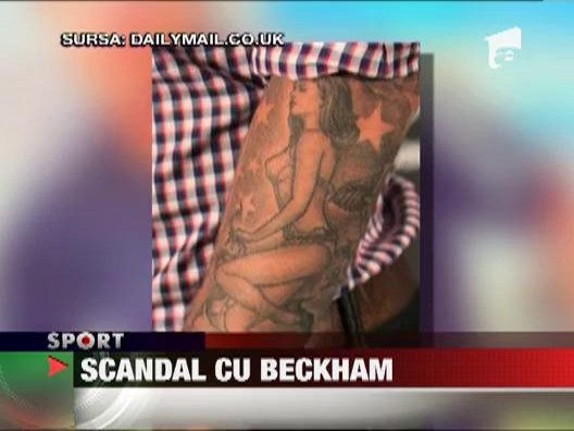 Scandal cu David Beckham