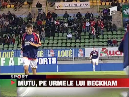 Mutu, pe urmele lui Beckham!