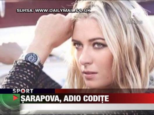 Sharapova si-a uimit fanii din toata lumea cu noul look