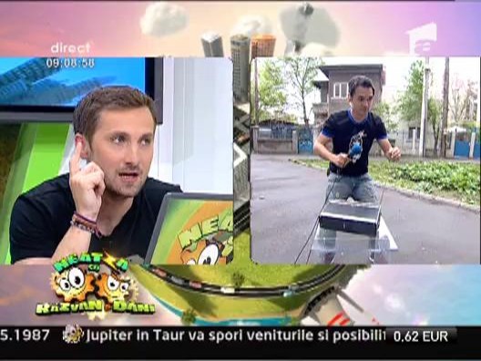 Razvan, fericit de noua lui achizitie