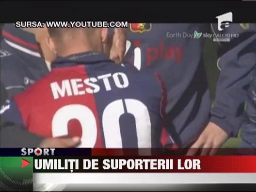 Fanii Genoa nu au suportat umilinta