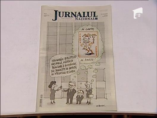 Caricatura geniala cu Traian Basescu