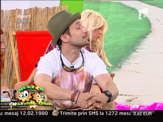 Razvan pregateste betonul