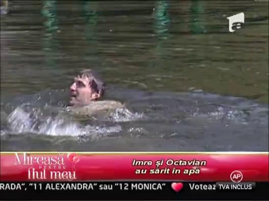 Concurentii s-au plimbat cu barca pe Lacul Snagov