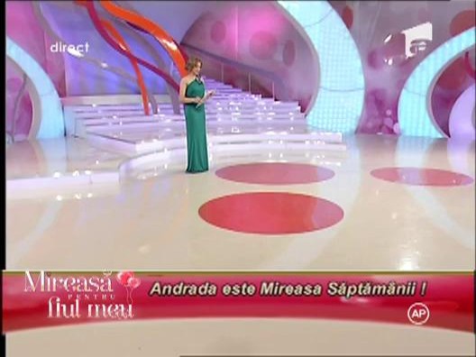 Andrada este "Mireasa Saptamanii"!