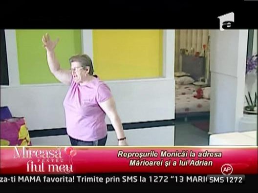 Schimb dur de replici intre Monica si Marioara