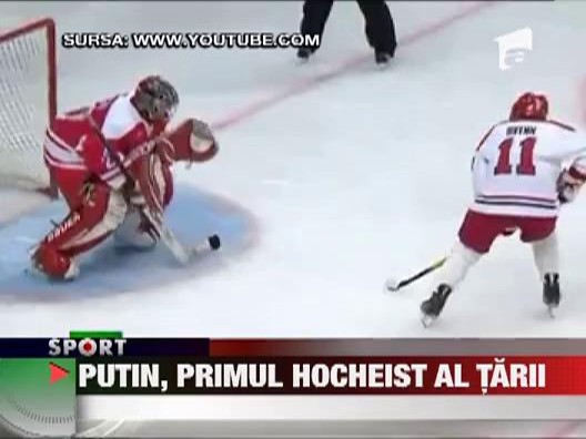 Vladimir Putin a jucat un meci de hochei
