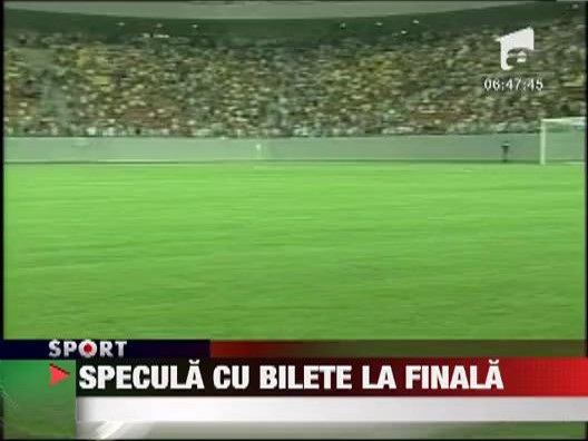 Specula cu bilete la finala Europa League!