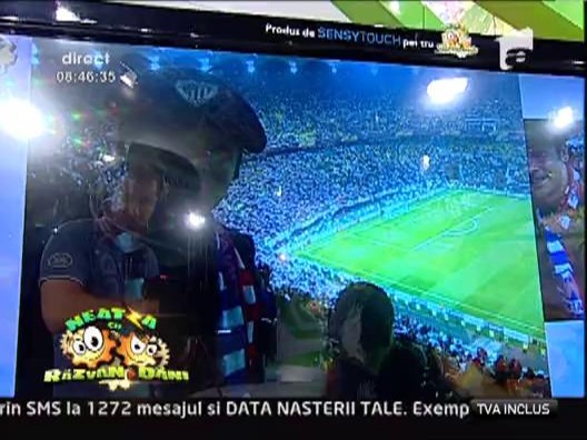 Poze cu Razvan de la finala Europa League