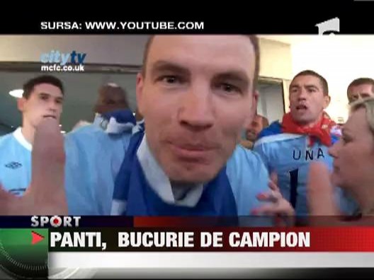 Pantilimon s-a bucurat alaturi de vedetele lui City