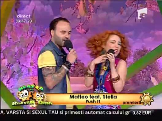 Premiera la Neatza! Matteo feat. Stella - Push It