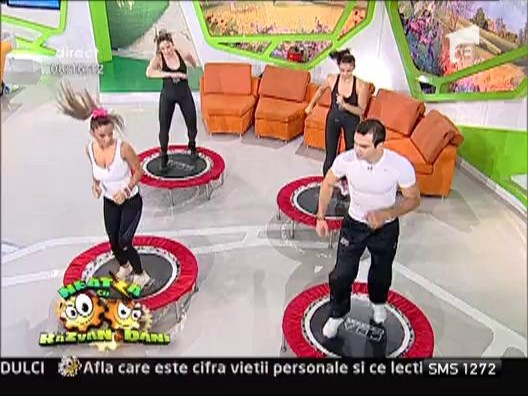 Saritura pe trambulina