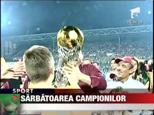 Sarbatoarea campionilor de la Cluj
