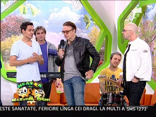 Trupa VH2, in platoul de la "Neatza"